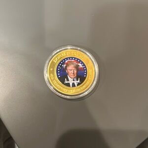 Donald Trump presidential coin